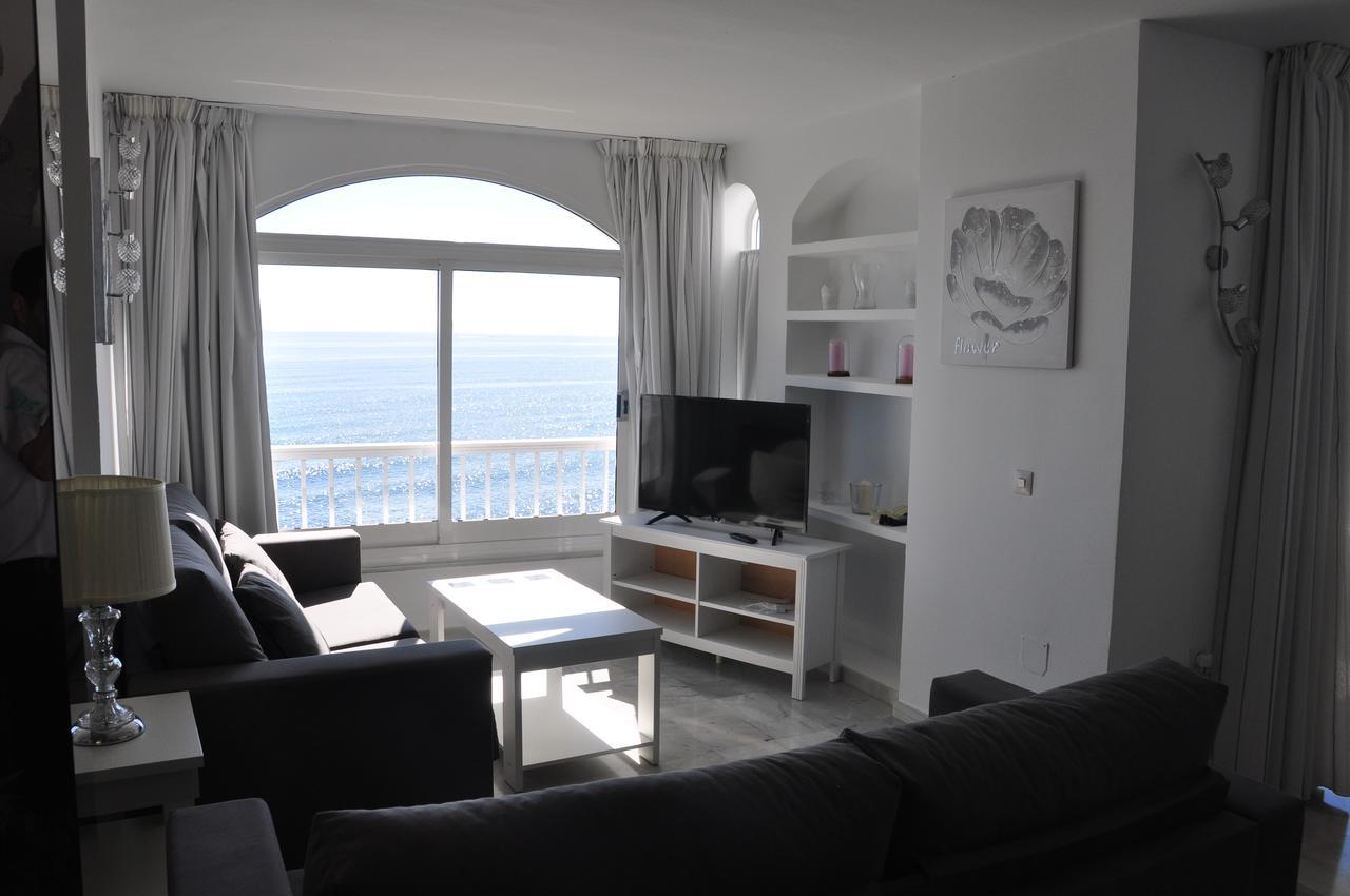 ミハスAguamarina A3 Vistas Al Mar Primera Linea De Playaアパートメント エクステリア 写真